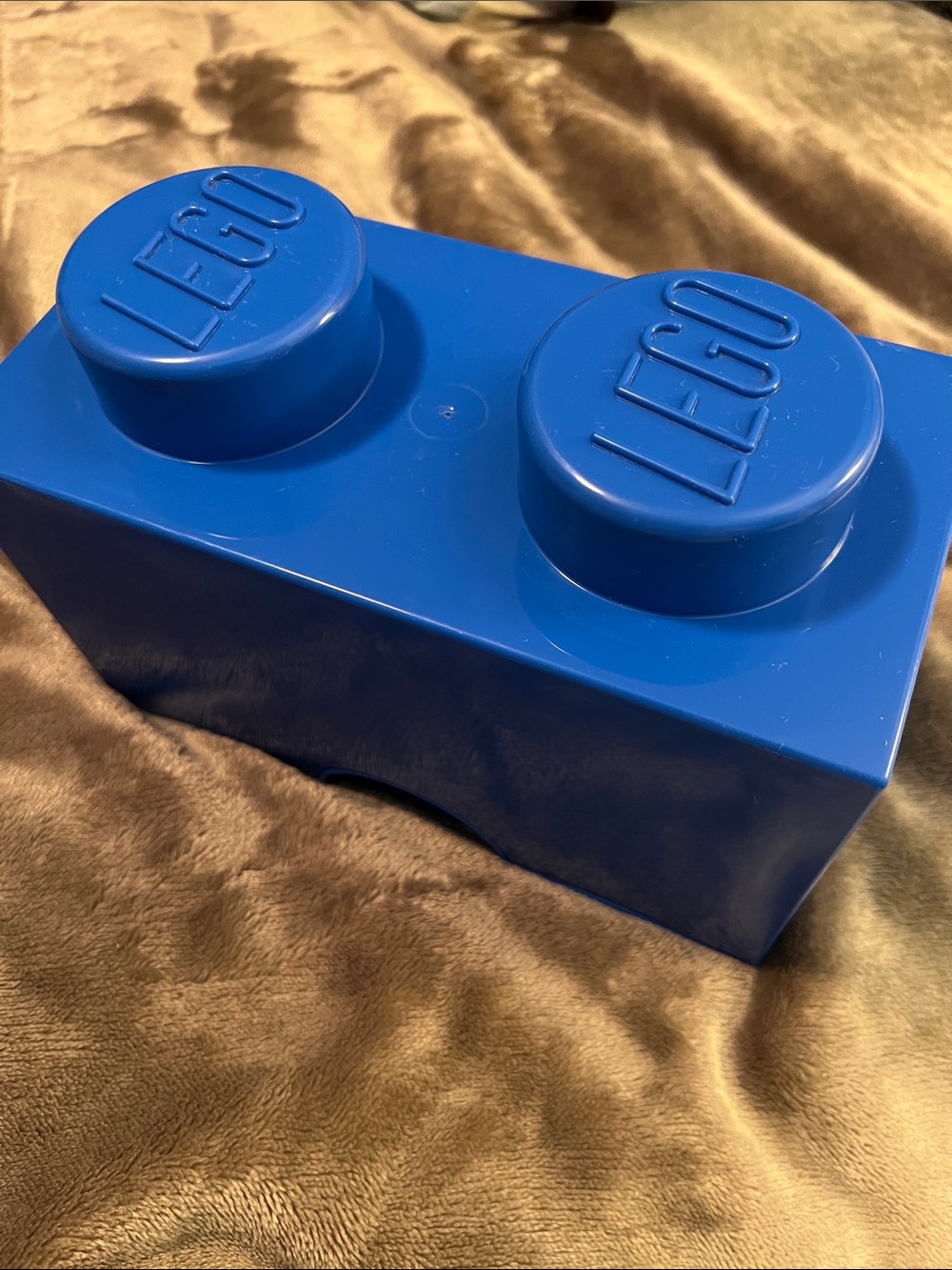 LEGO Blue 2-Stud Storage Brick Organizer
